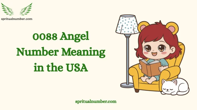 0088 Angel Number Meaning in the USA