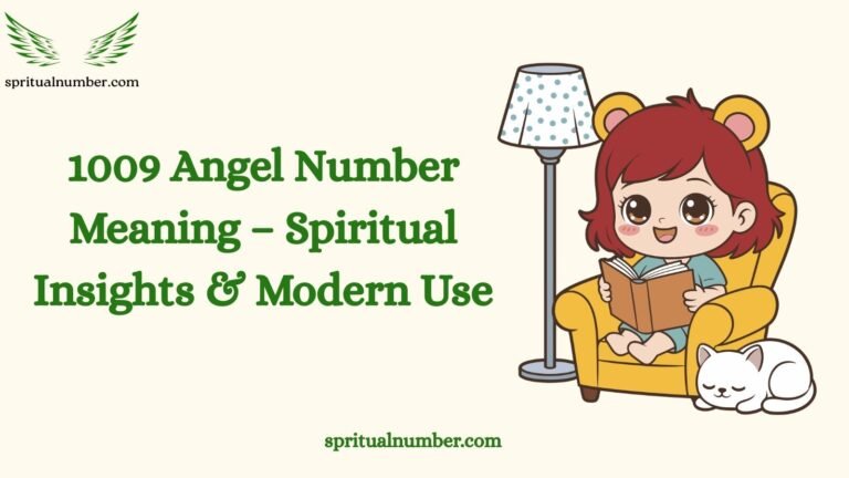 1009 Angel Number Meaning
