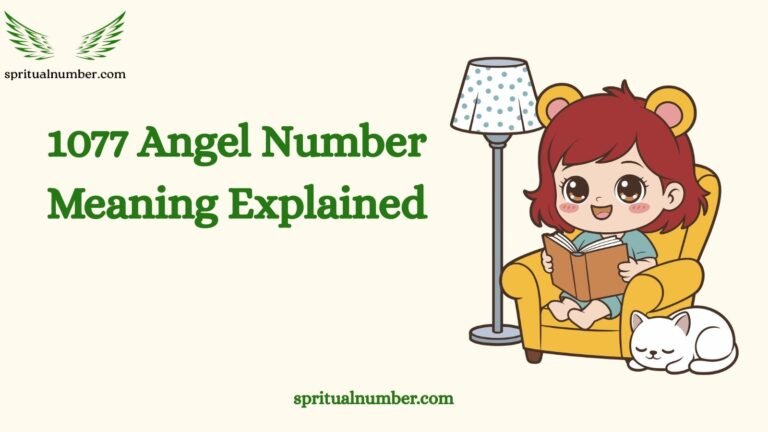 1077 Angel Number Meaning