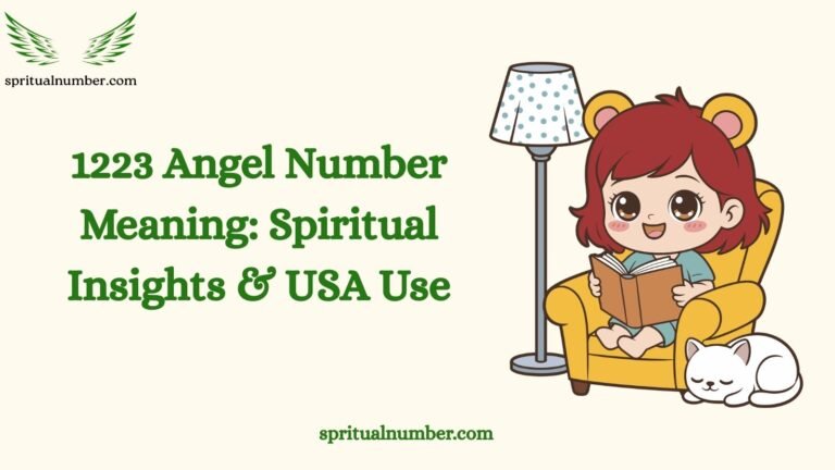 1223 Angel Number Meaning