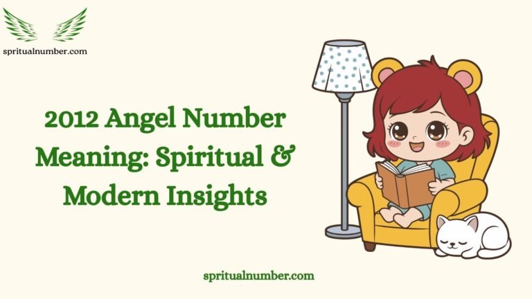 2012 Angel Number Meaning