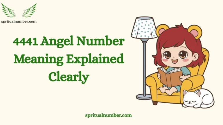 4441 Angel Number Meaning