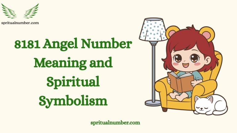 8181 Angel Number Meaning