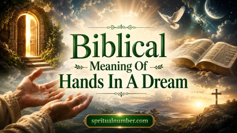 Biblical Meaning Of Hands In A Dream