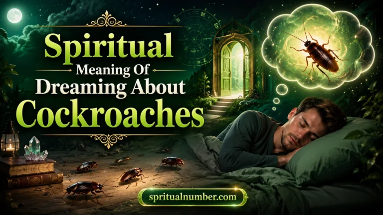 Spiritual Meaning Of Dreaming About Cockroaches