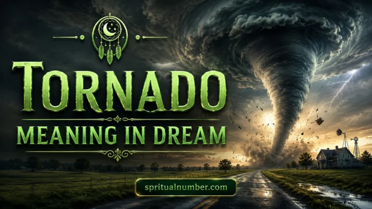 Tornado Meaning In Dream