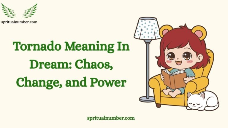 Tornado Meaning In Dream