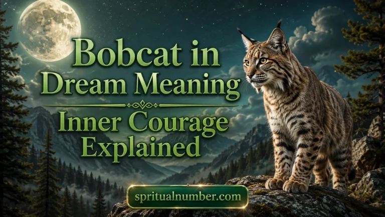 Bobcat in Dream Meaning Inner Courage