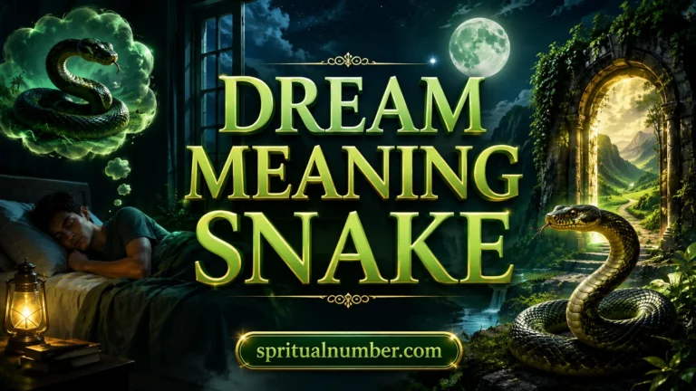 Dream Meaning Snake