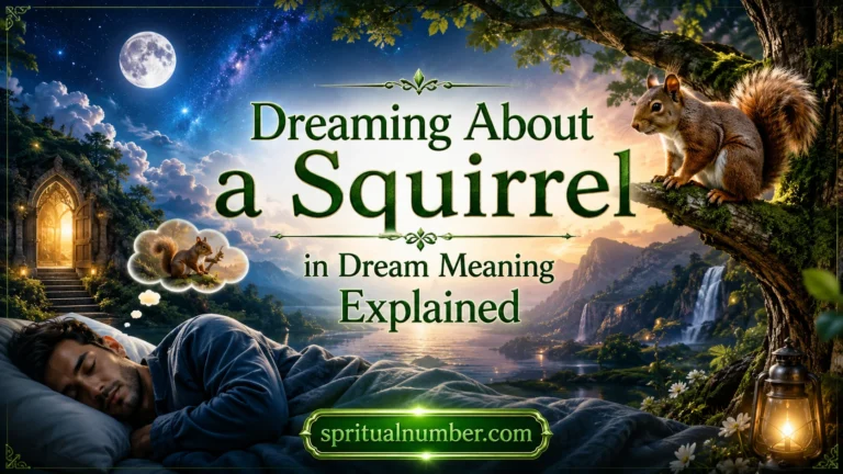Dreaming About a Squirrel in Dream Meaning