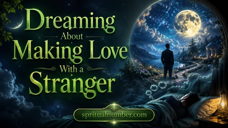 Dreaming About Making Love With a Stranger