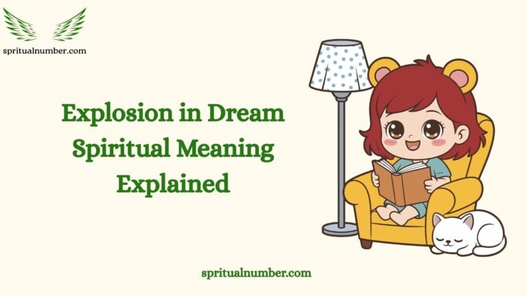 Explosion in Dream Spiritual Meaning Explained
