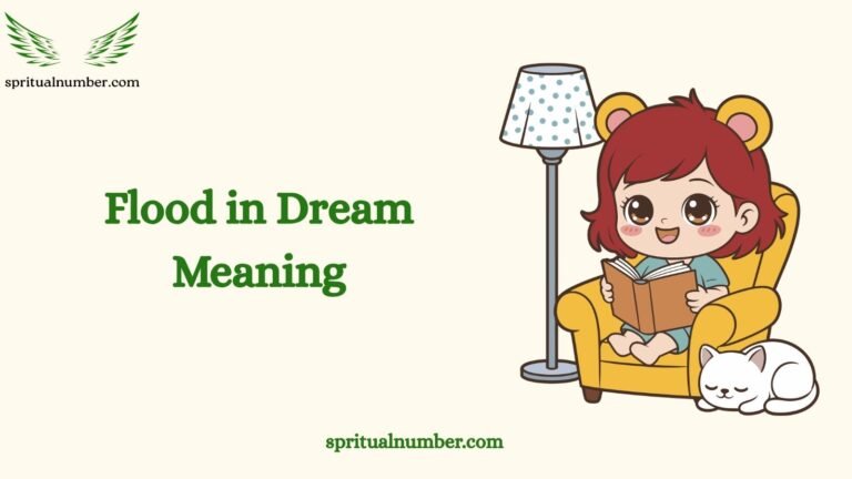 Flood in Dream Meaning