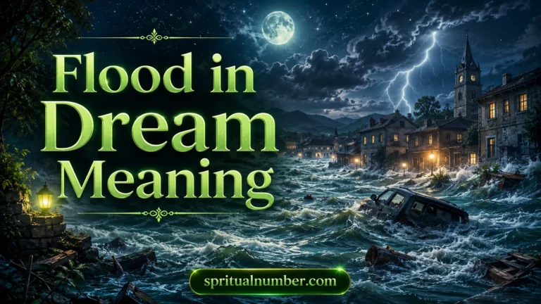 Flood in Dream Meaning