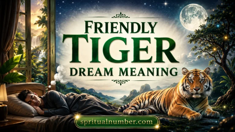 Friendly Tiger Dream Meaning