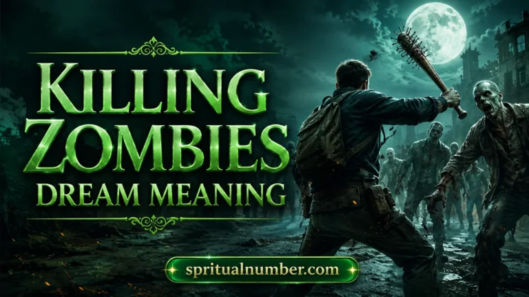 Killing Zombies Dream Meaning