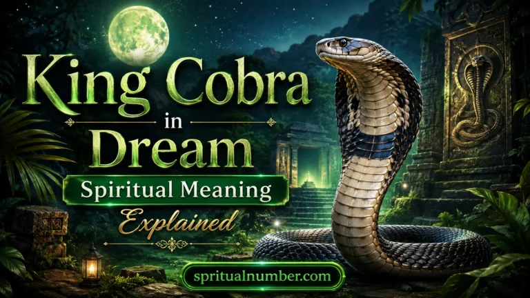 King Cobra in Dream Spiritual Meaning