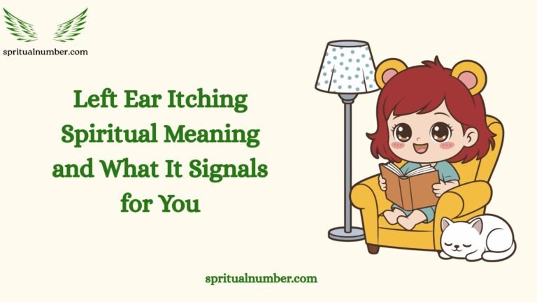 Left Ear Itching Spiritual Meaning