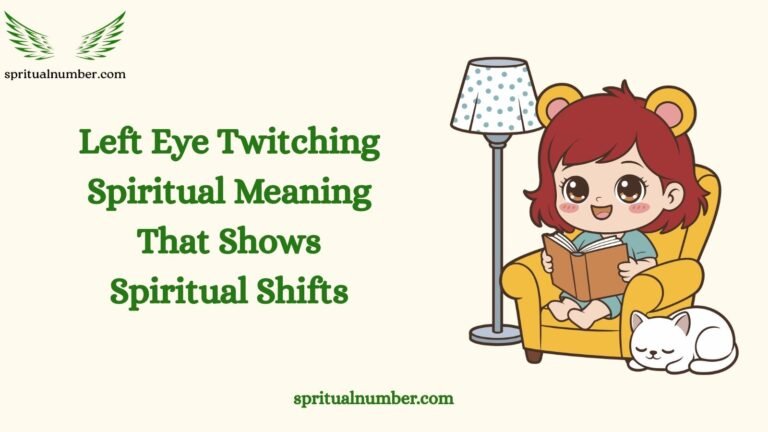 Left Eye Twitching Spiritual Meaning