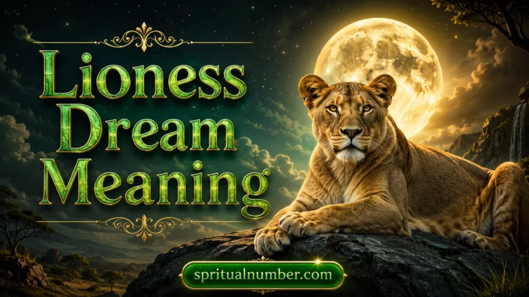 Lioness Dream Meaning