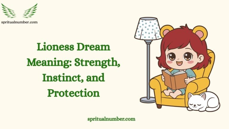 Lioness Dream Meaning