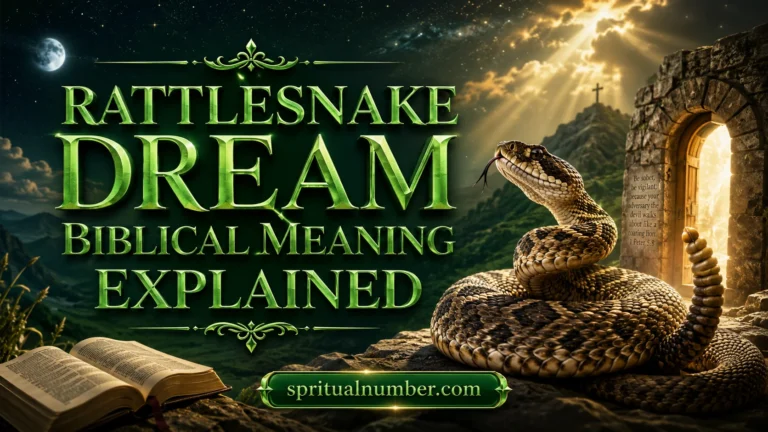 Rattlesnake Dream Biblical Meaning