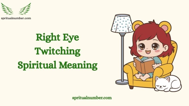 Right Eye Twitching Spiritual Meaning