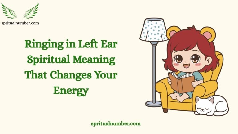 Ringing in Left Ear Spiritual Meaning