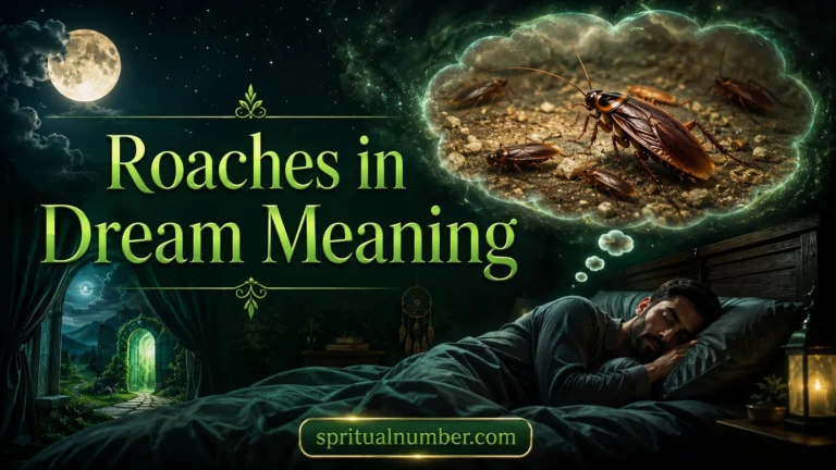 Roaches in Dream Meaning