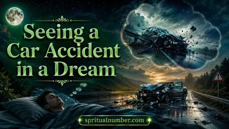 Seeing a Car Accident in a Dream