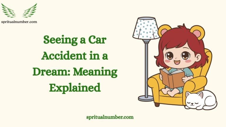 Seeing a Car Accident in a Dream