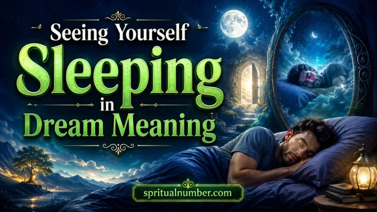 Seeing Yourself Sleeping in Dream Meaning
