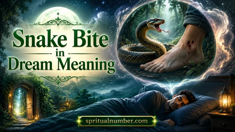 Snake Bite in Dream Meaning