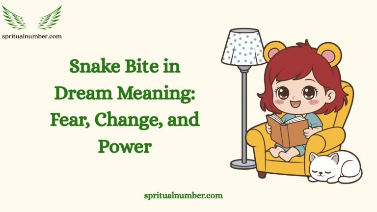 Snake Bite in Dream Meaning
