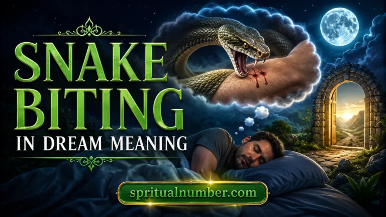 Snake Biting in Dream Meaning