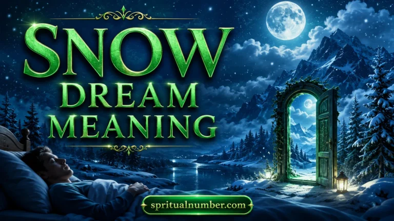 Snow Dream Meaning
