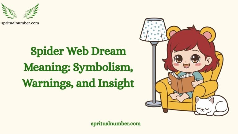 Spider Web Dream Meaning