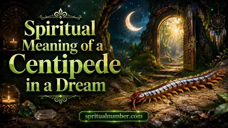Spiritual Meaning of a Centipede in a Dream