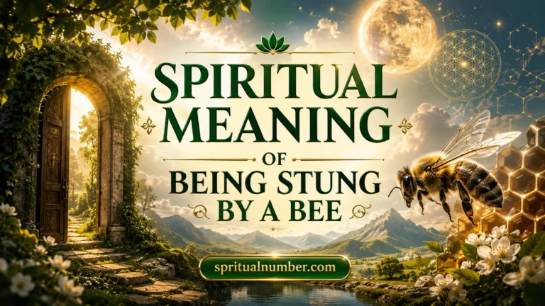 Spiritual Meaning of Being Stung by a Bee