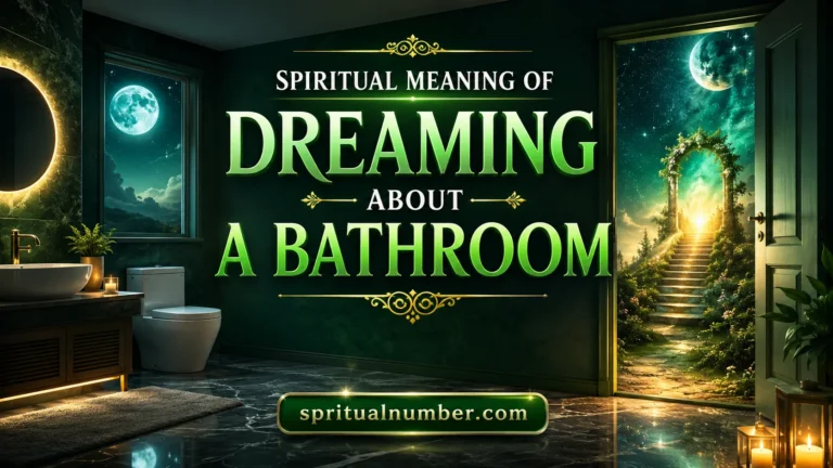Spiritual Meaning of Dreaming About a Bathroom