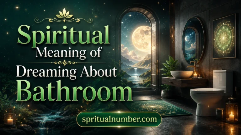 Spiritual Meaning of Dreaming About Bathroom