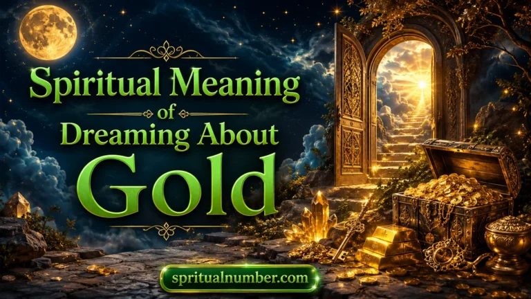 Spiritual Meaning of Dreaming About Gold