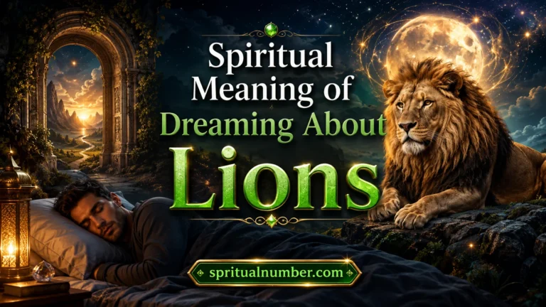Spiritual Meaning of Dreaming About Lions