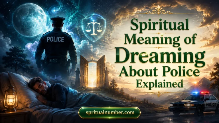 Spiritual Meaning of Dreaming About Police