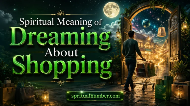 Spiritual Meaning of Dreaming About Shopping