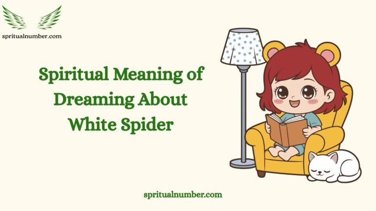 Spiritual Meaning of Dreaming About White Spider