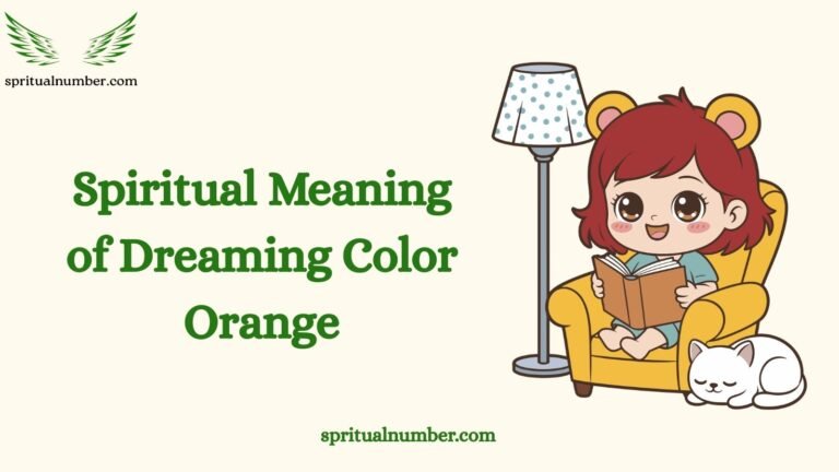 Spiritual Meaning of Dreaming Color Orange