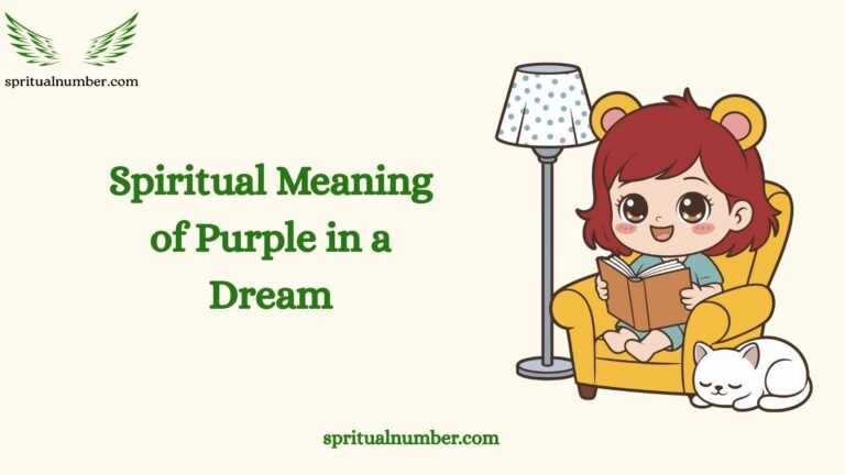 Spiritual Meaning of Purple in a Dream
