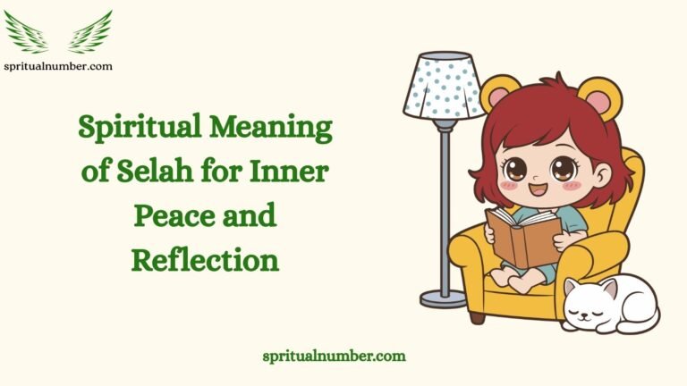 Spiritual Meaning of Selah