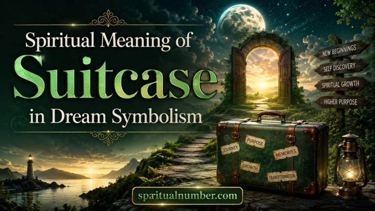 Spiritual Meaning of Suitcase in Dream